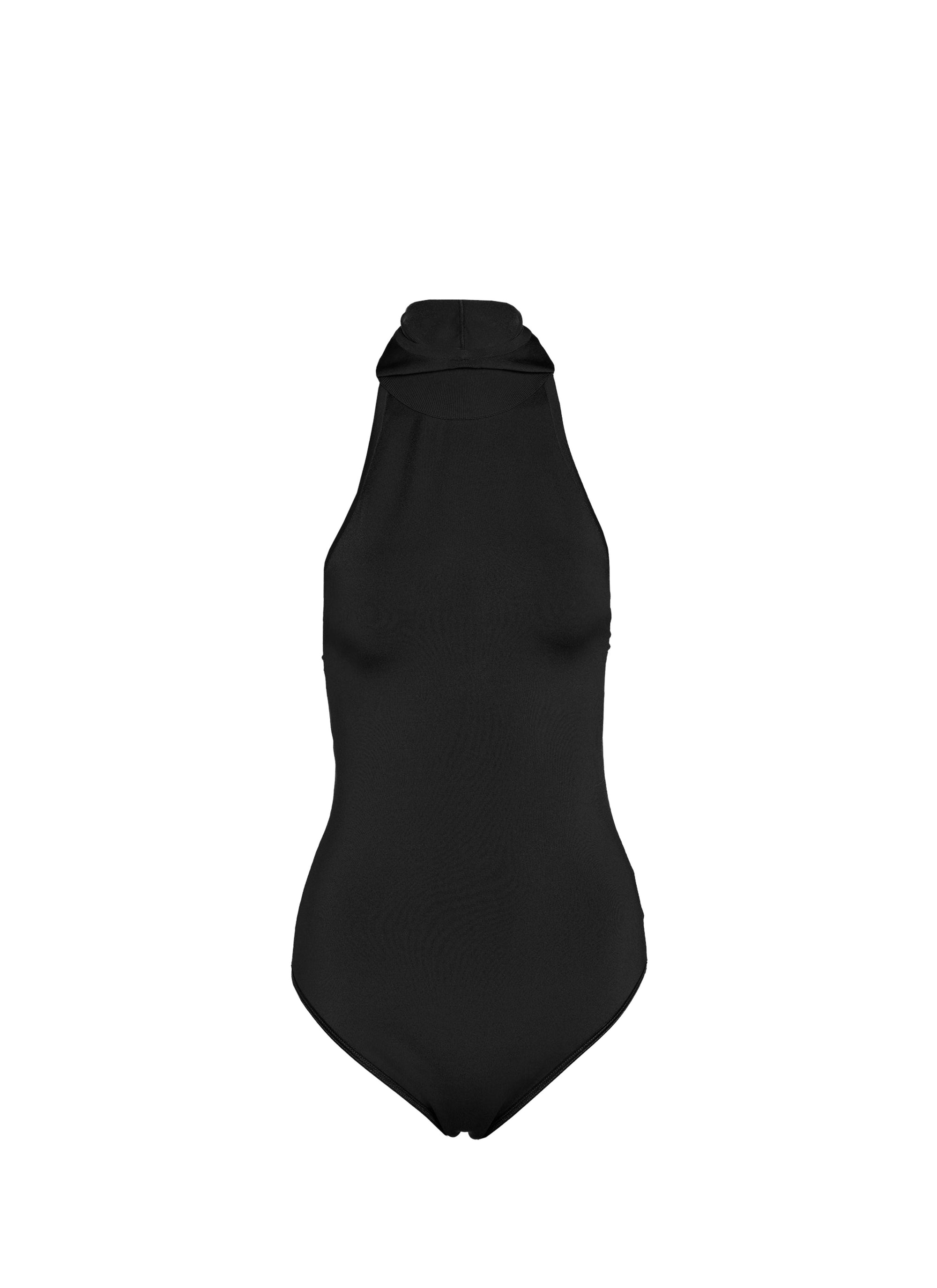Body à capuche - Noir Alaia
