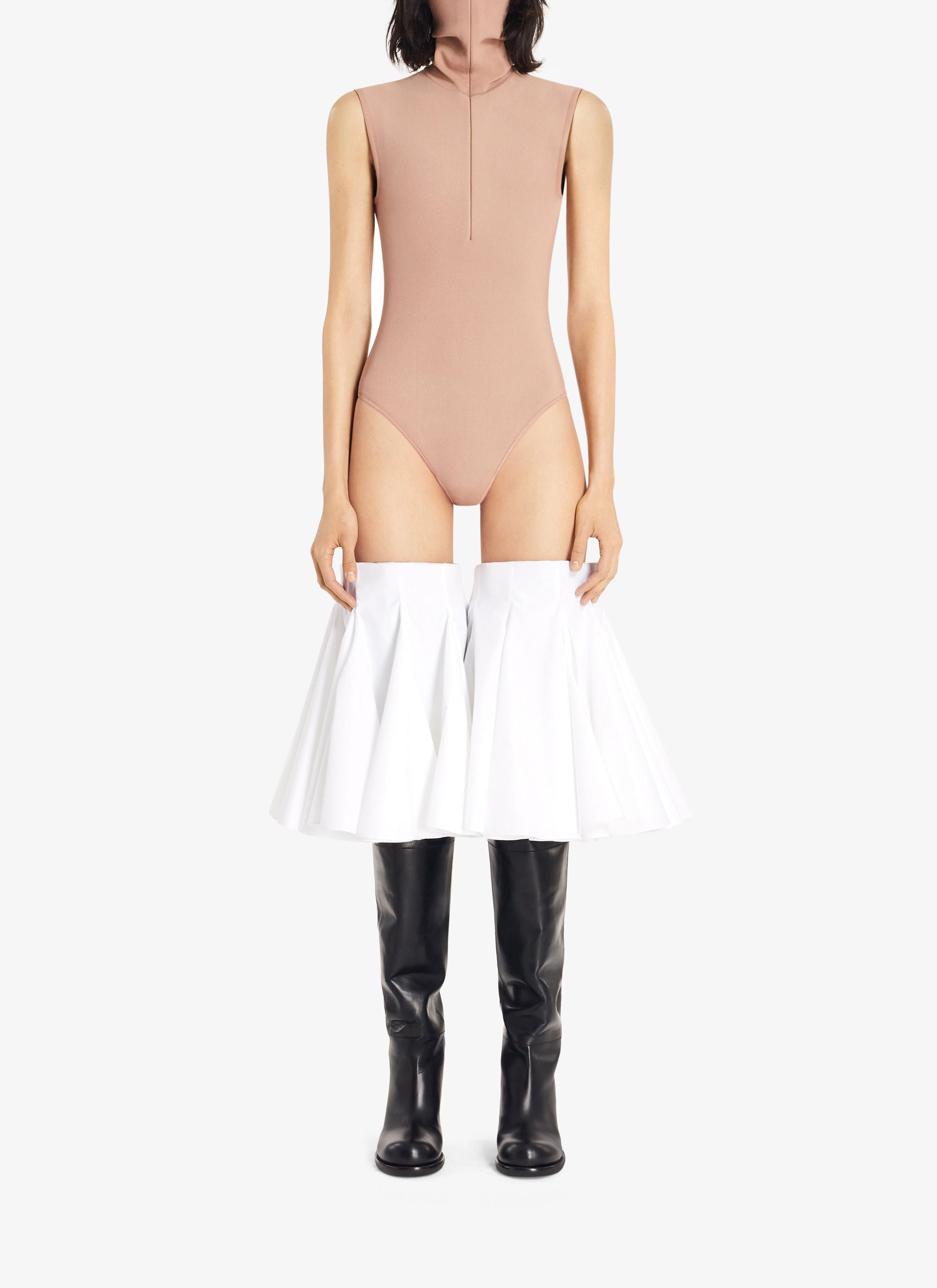 Body à col montant - Nude Alaïa