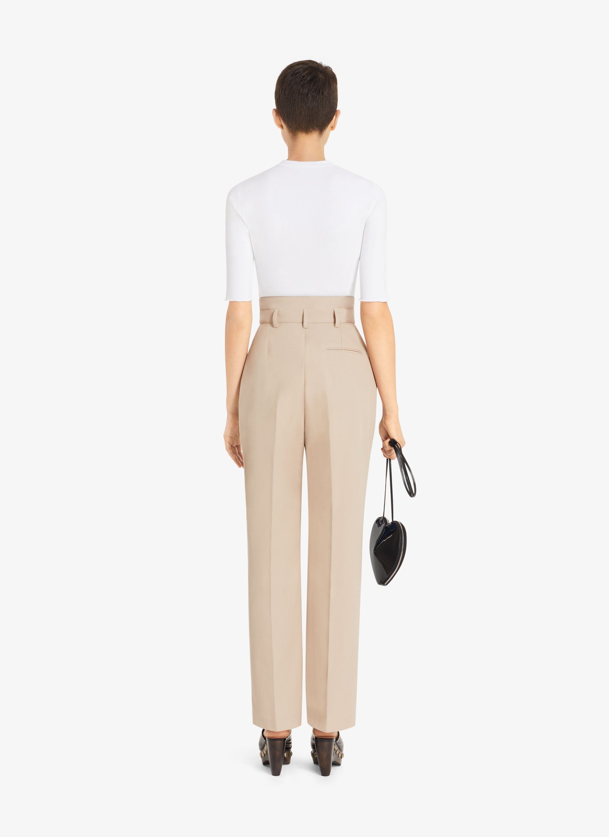 3/4 Sleeve Button Bodysuit - Black Alaïa
