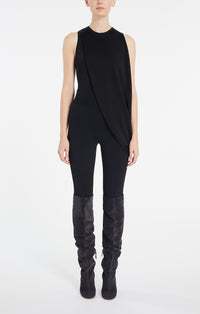 Sleeveless evening bodysuit - Black Alaïa