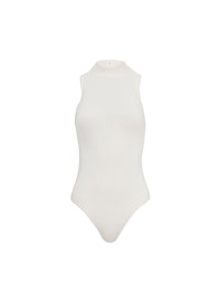 Body stretch sans manches - Blanc Optique