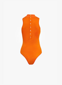 Body stretch sans manches - Orange