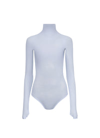 Body en transparence à manches longues en laine - Iris