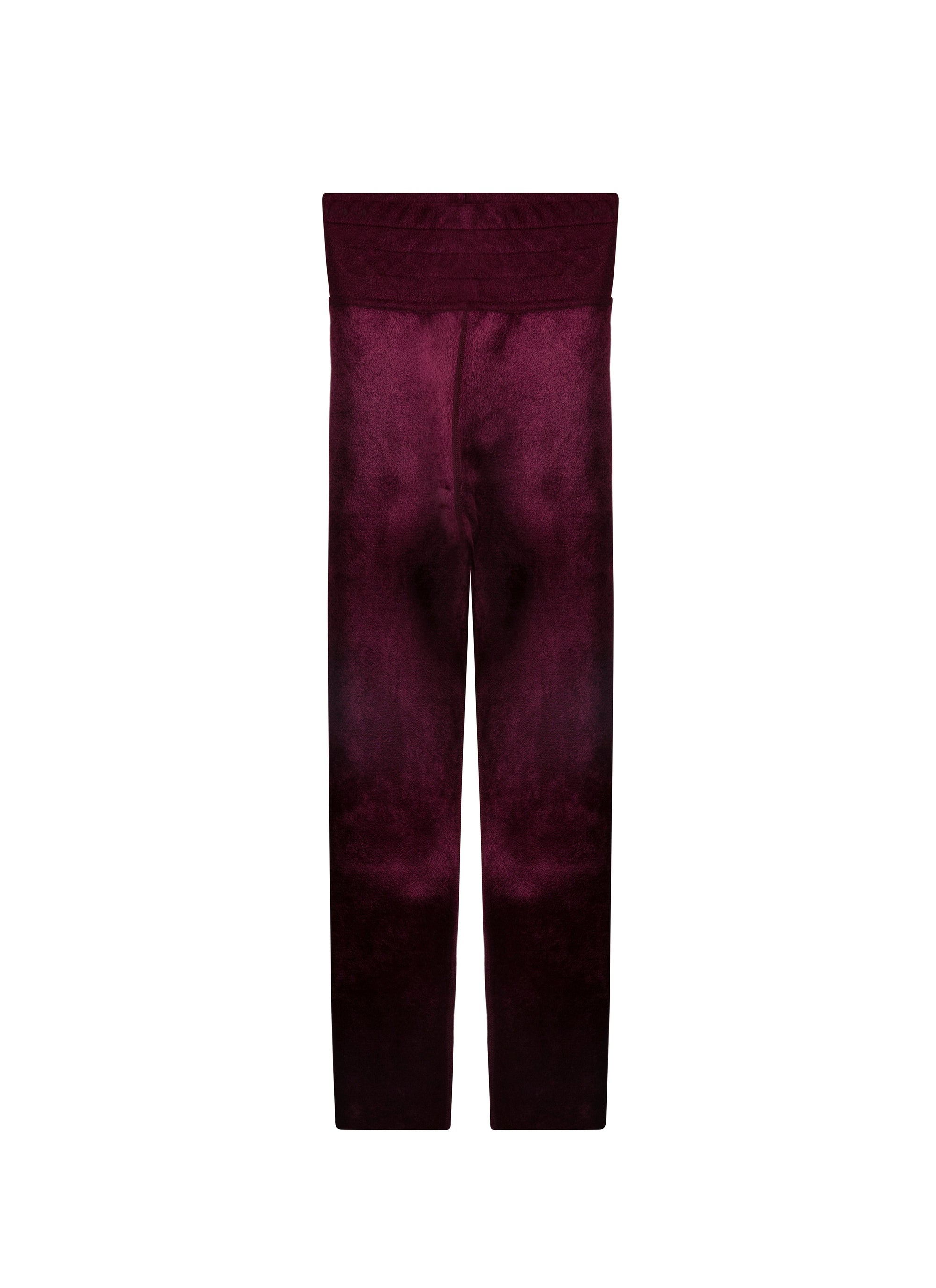 Legging velours - Grenat