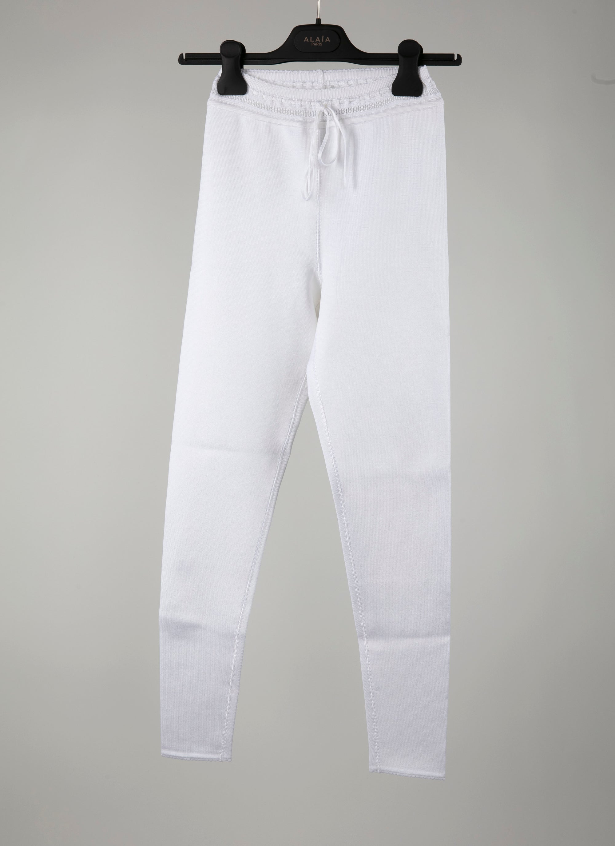Legging à cordons de serrage - Blanc