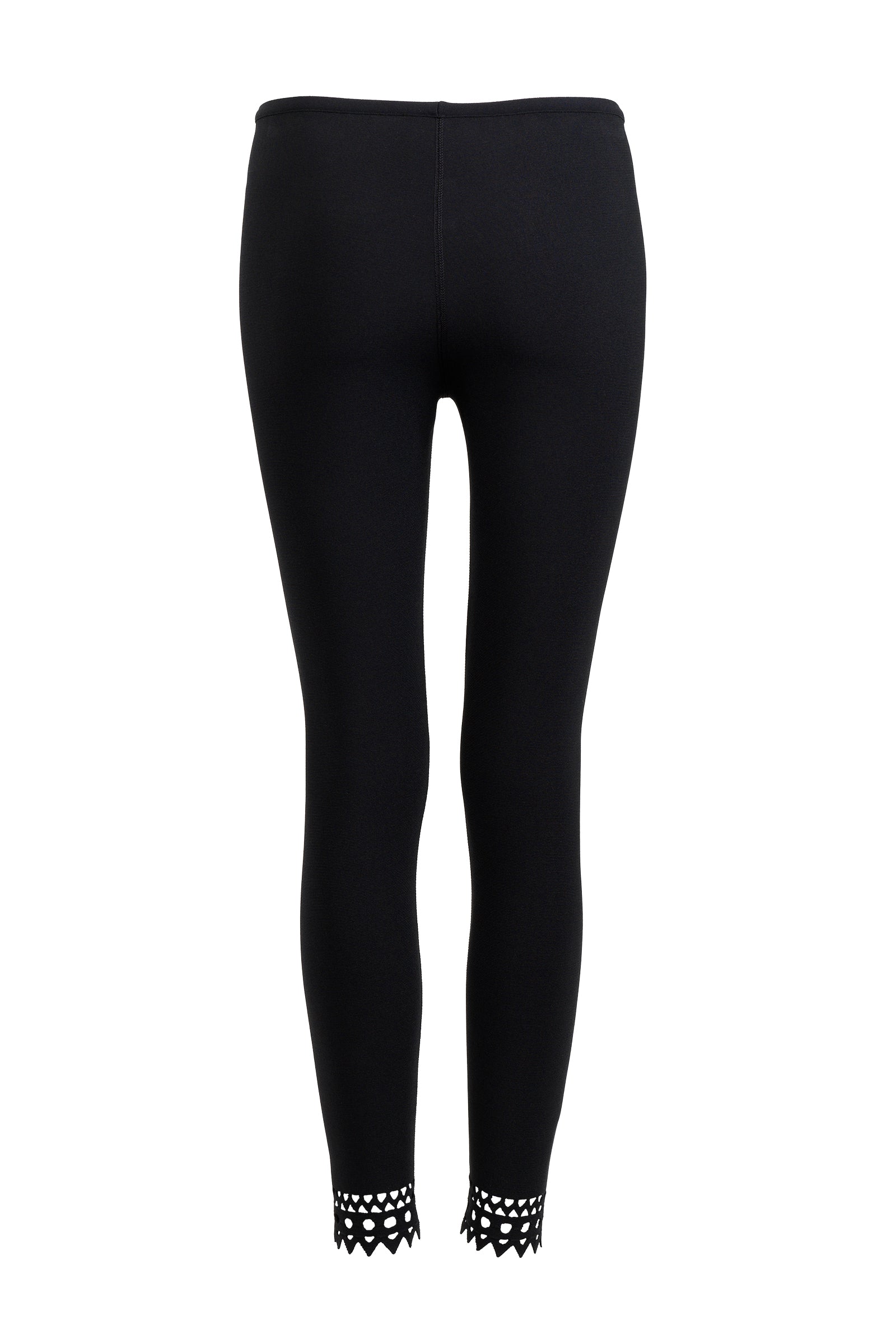Legging chevilles perforées - Noir
