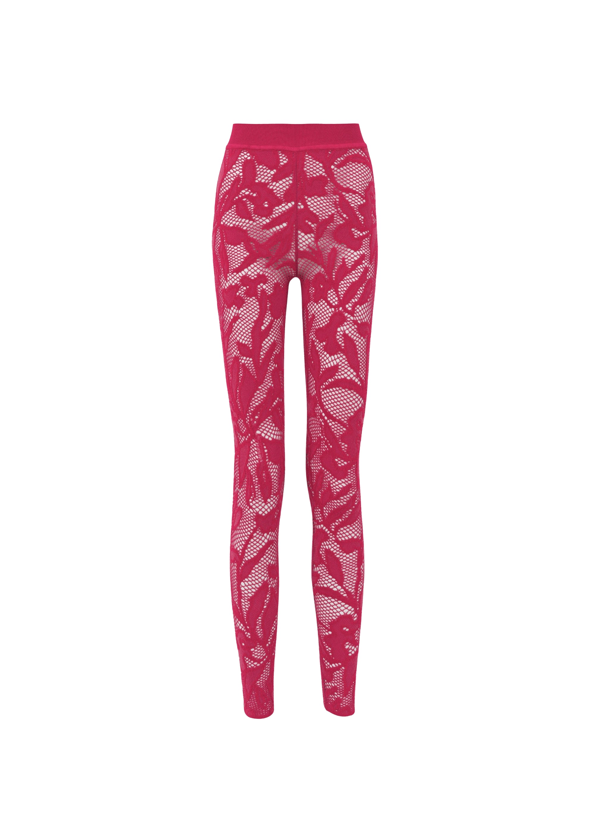 Legging en dentelle - Fuchsia