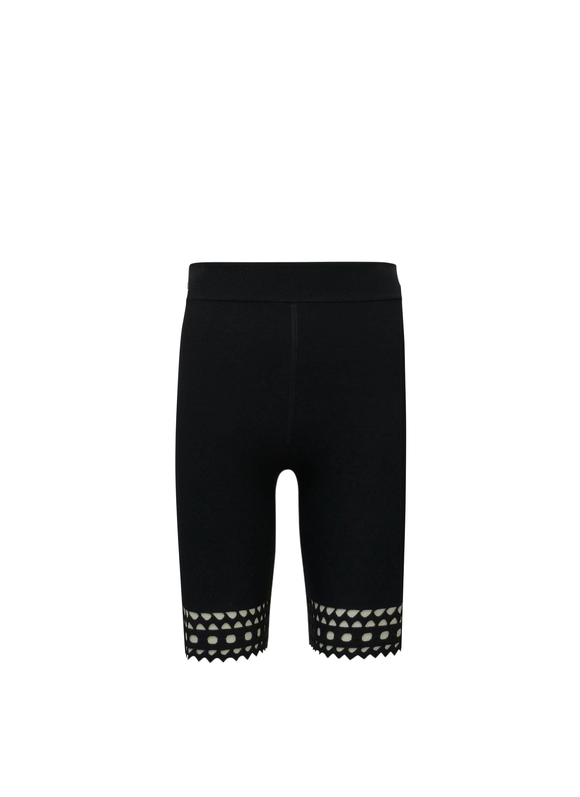 Short corsaire Vienne - Noir Alaïa