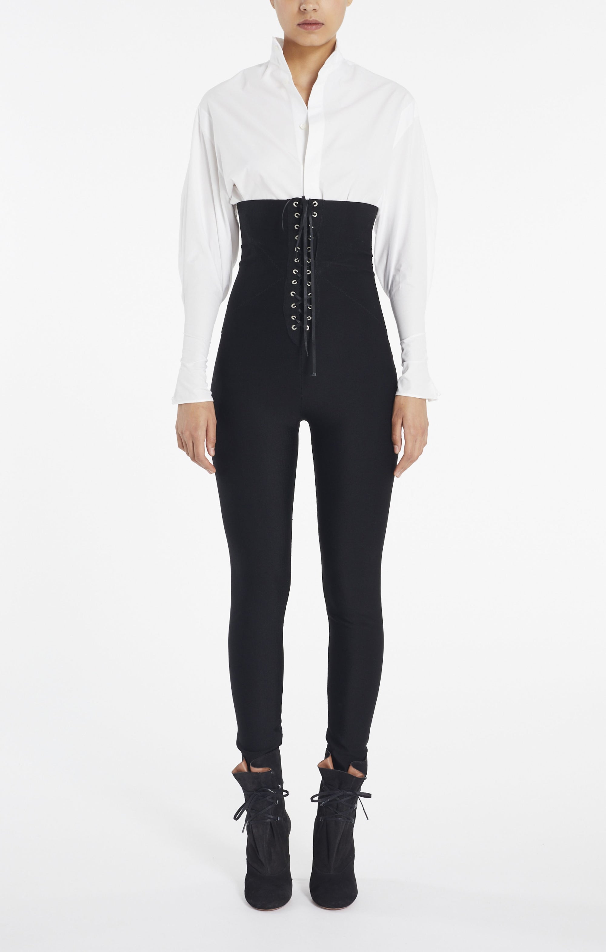 Legging corset stretch - Noir Alaïa