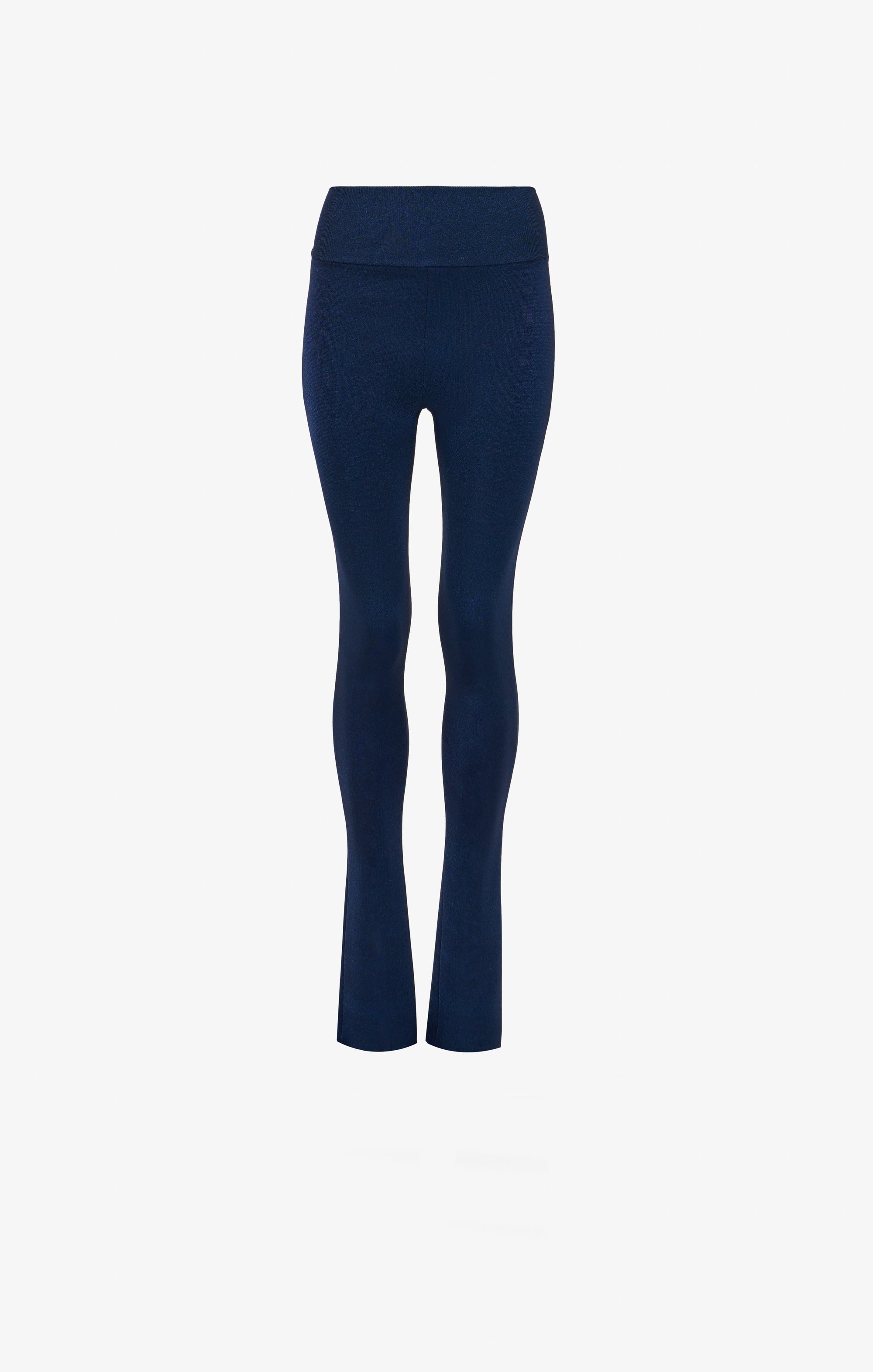 Legging double face en laine - Bleu