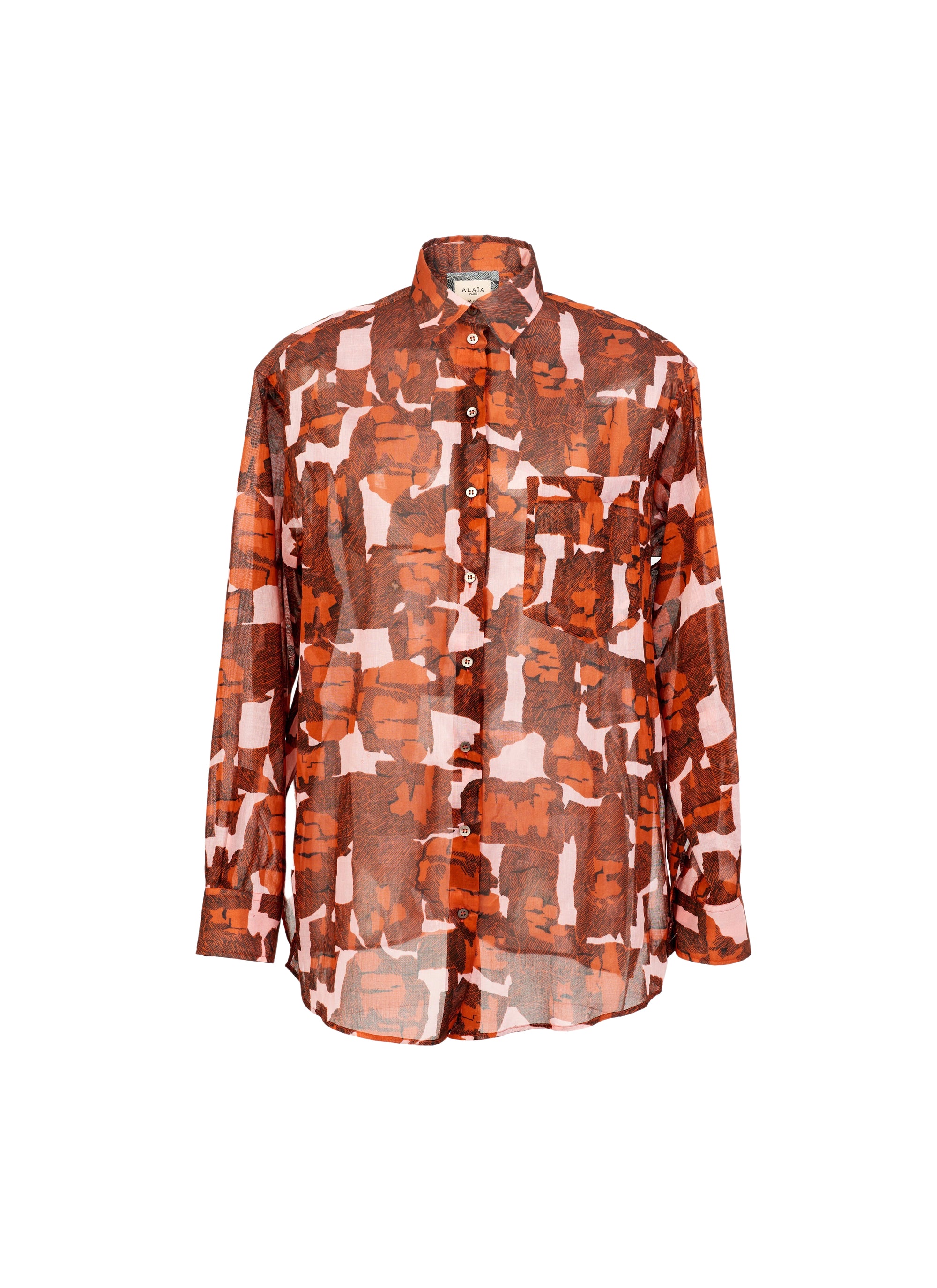 Chemise oversize - Rose & Rouge