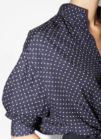 Silk polka dot bodysuit - Nuit & Vanille