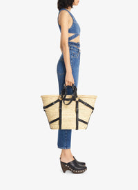 Denim bra Alaïa - Jeans Blue