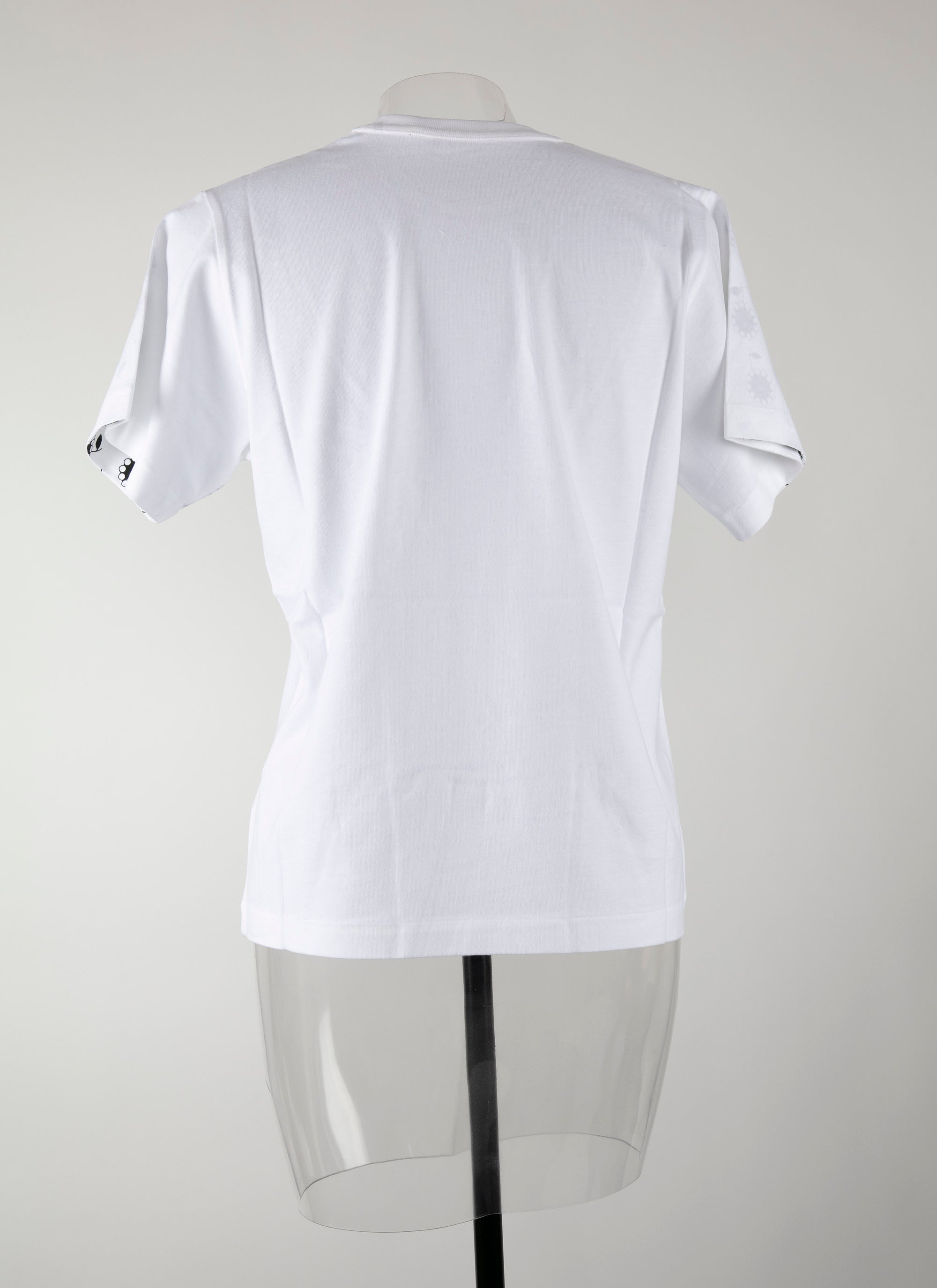 T-shirt logo Alaïa à manches courtes - Blanc intense