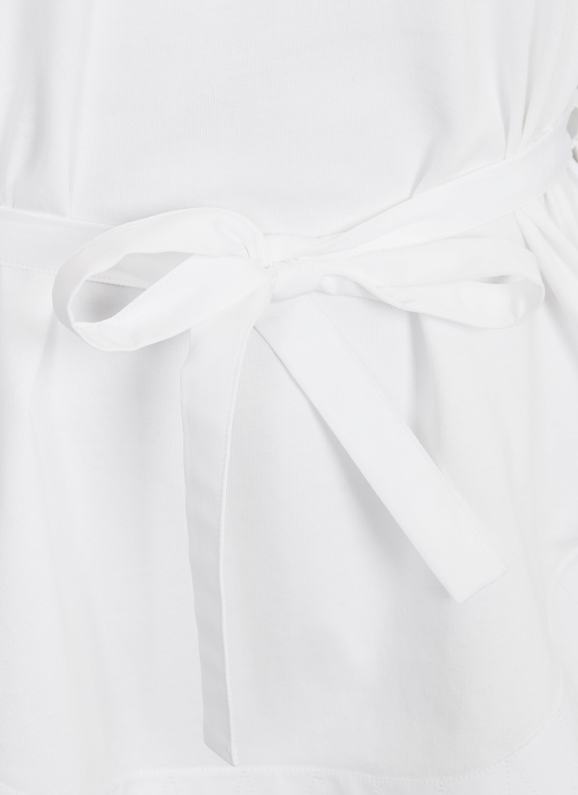 T-shirt structuré - Blanc