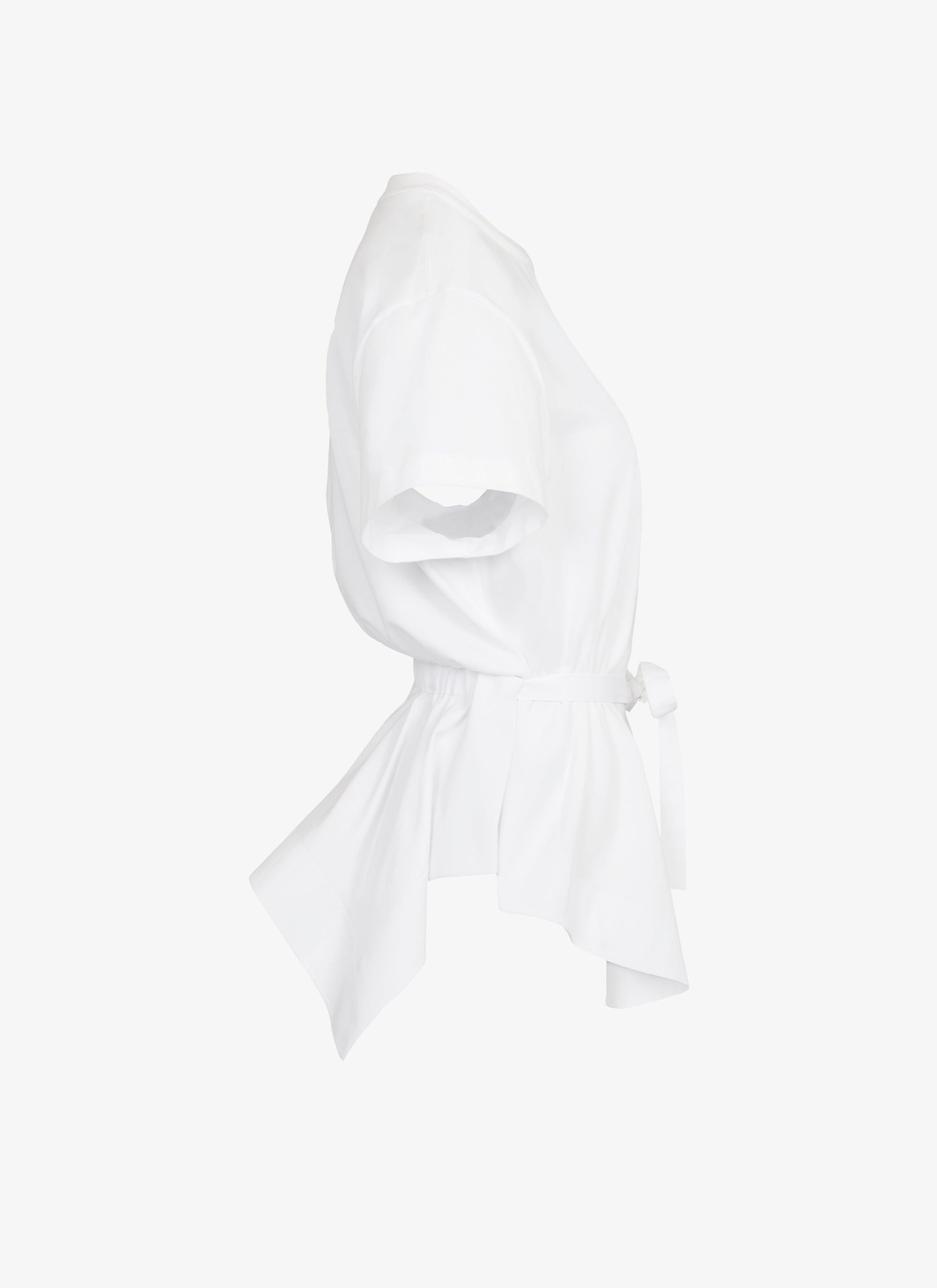 T-shirt structuré - Blanc