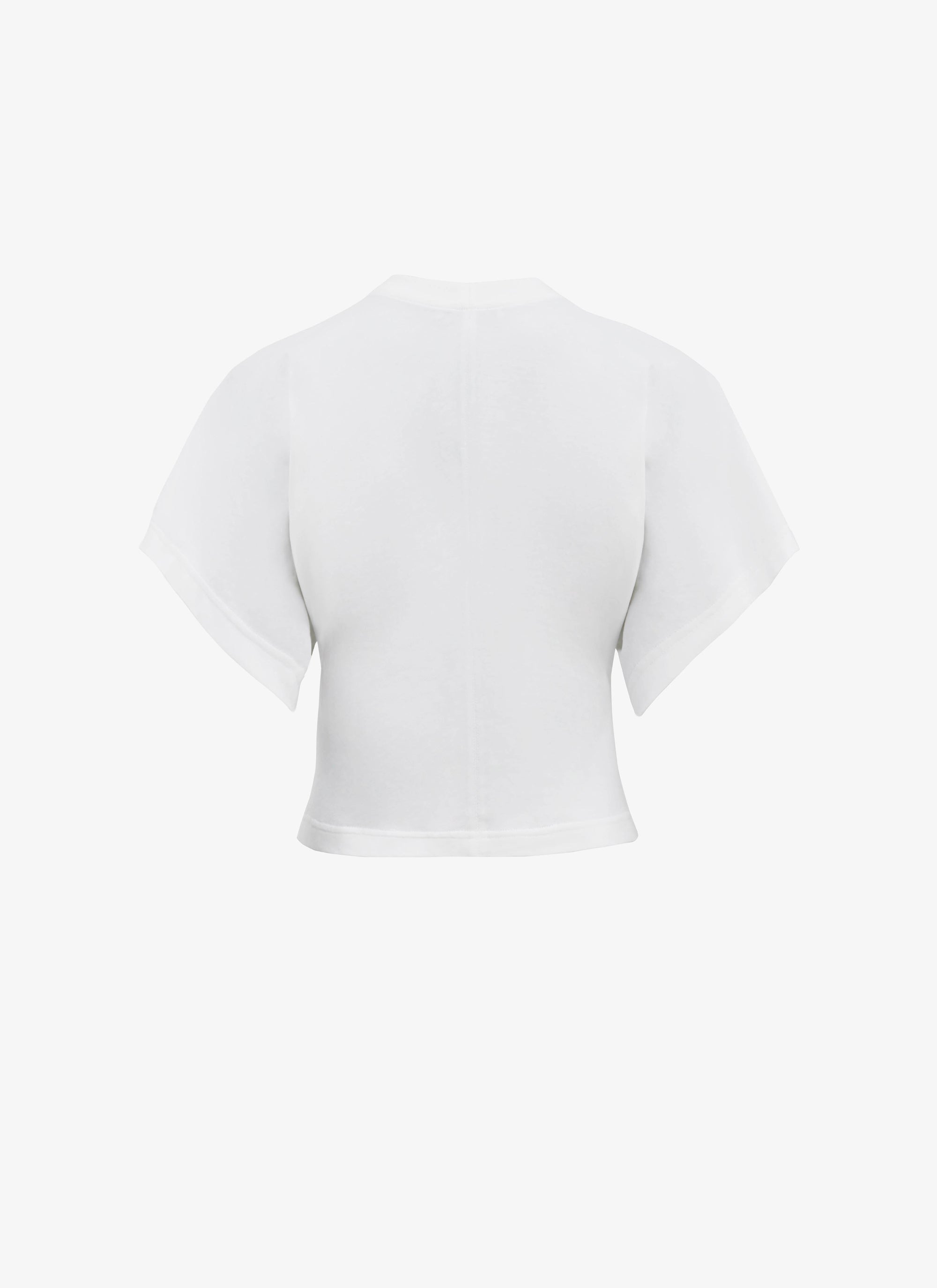 T-shirt à logo et manches larges - Blanc & Noir