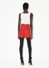 Body débardeur Alaïa à manches longues - Blanc & Noir