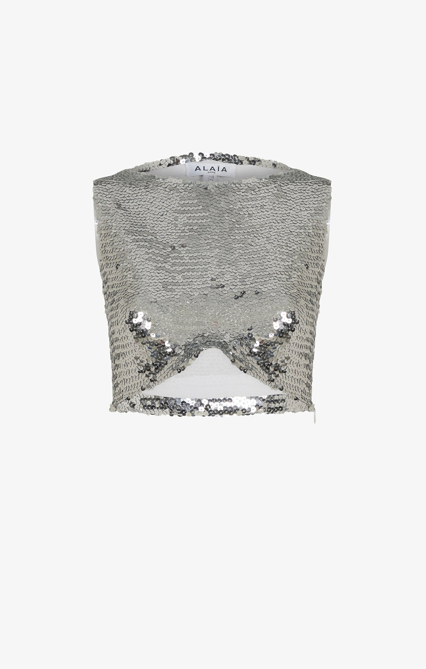 Blouse à sequins - Argent