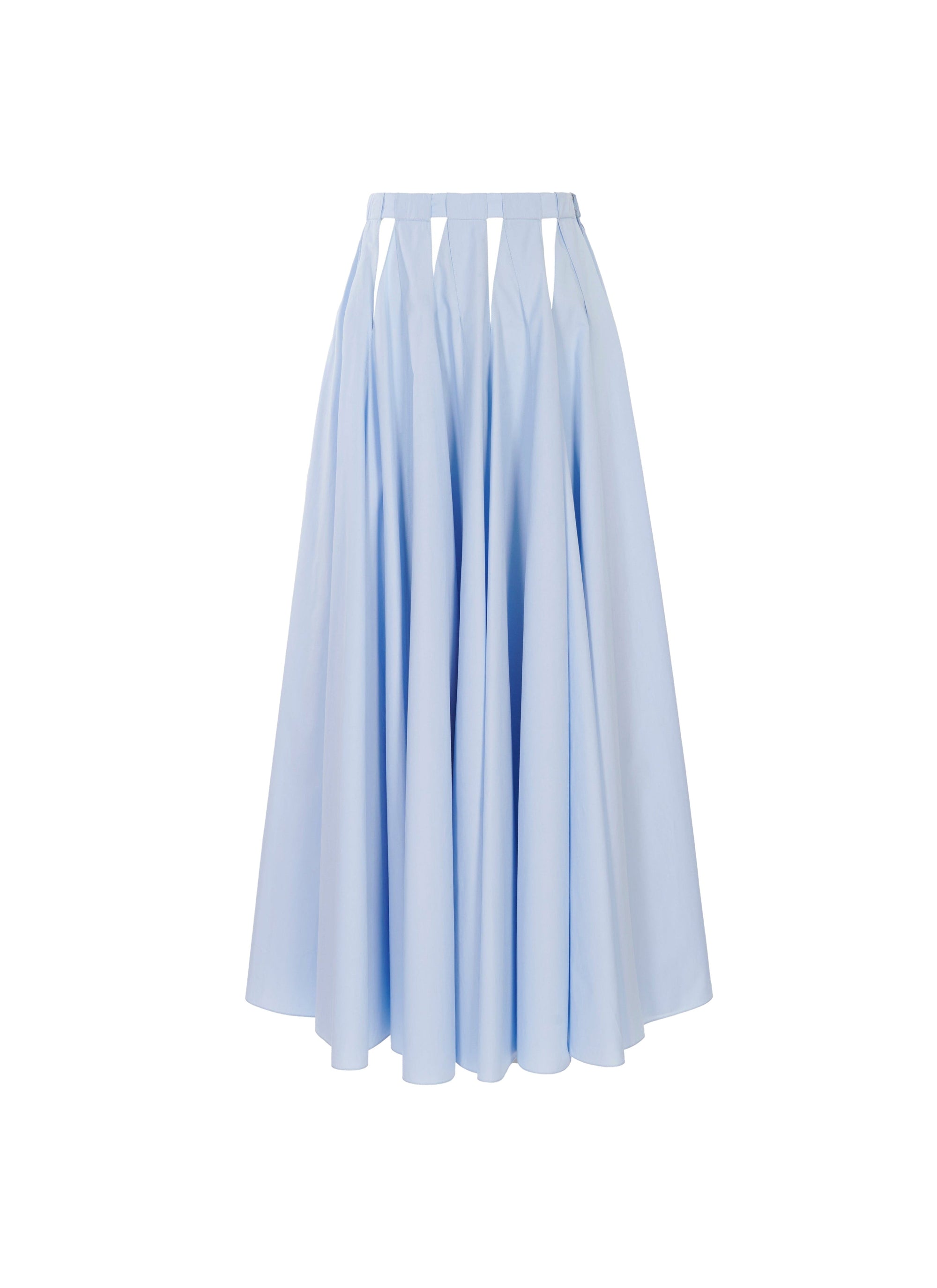 Jupe longue triangle - Ciel