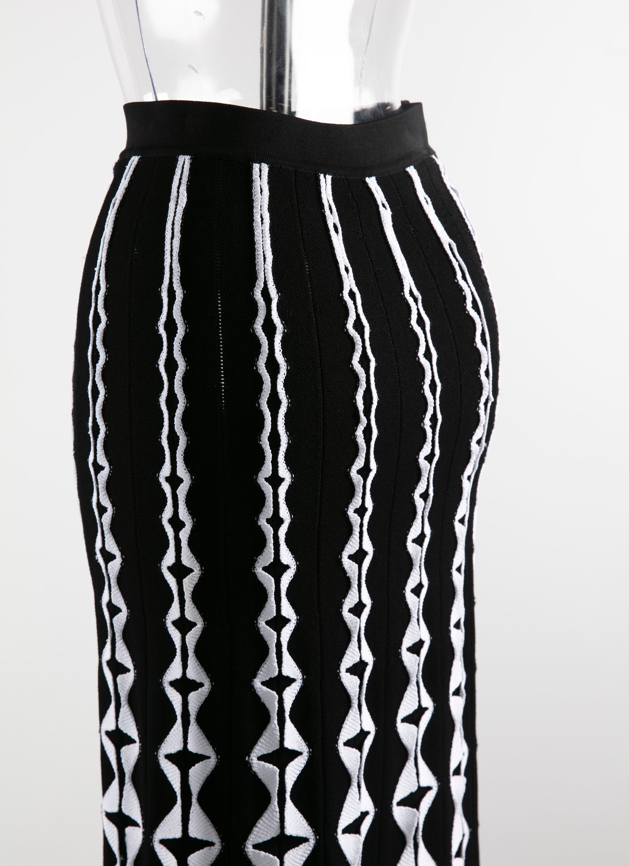Jupe pieds - Noir & Blanc