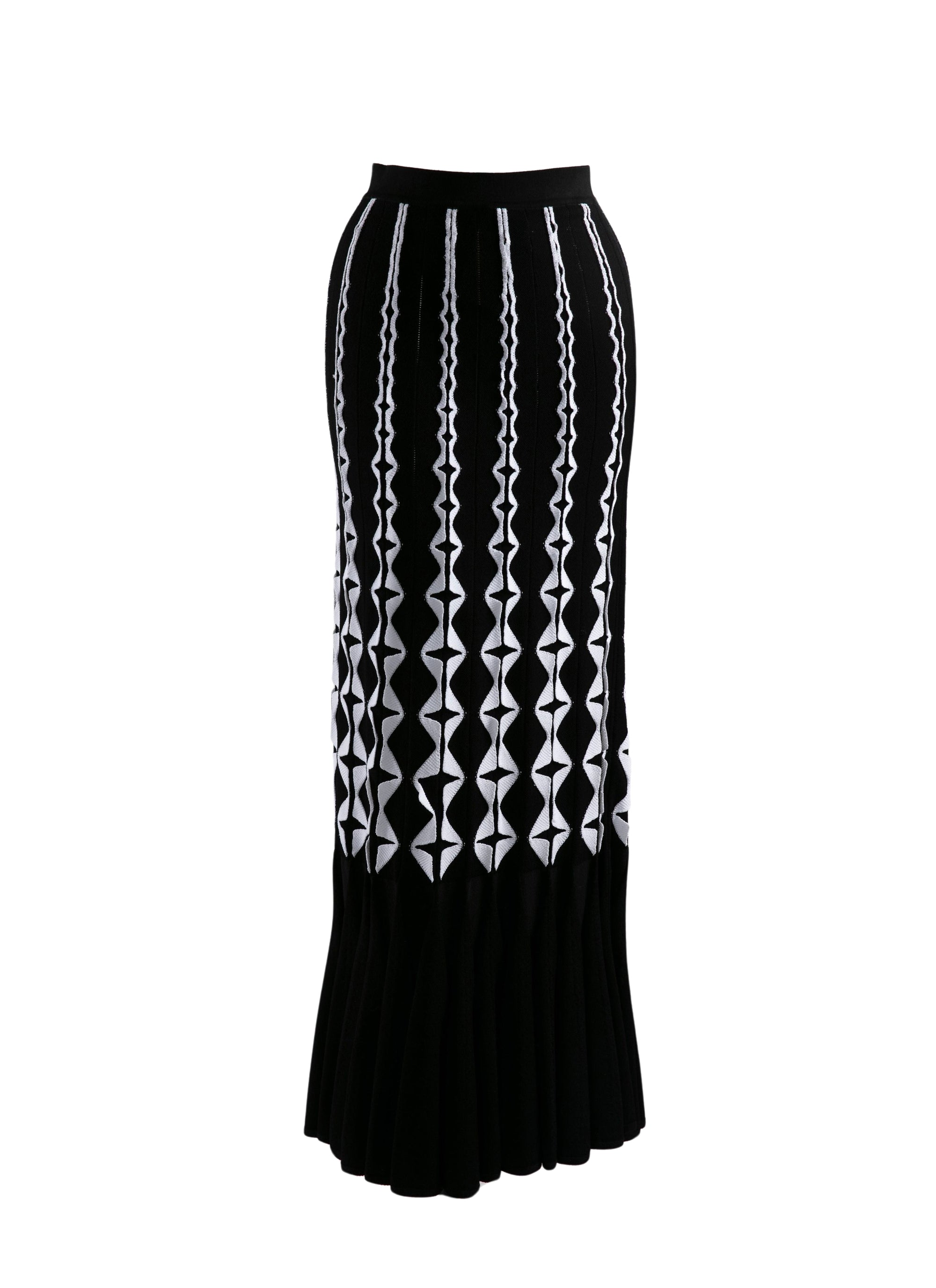 Jupe pieds - Noir & Blanc