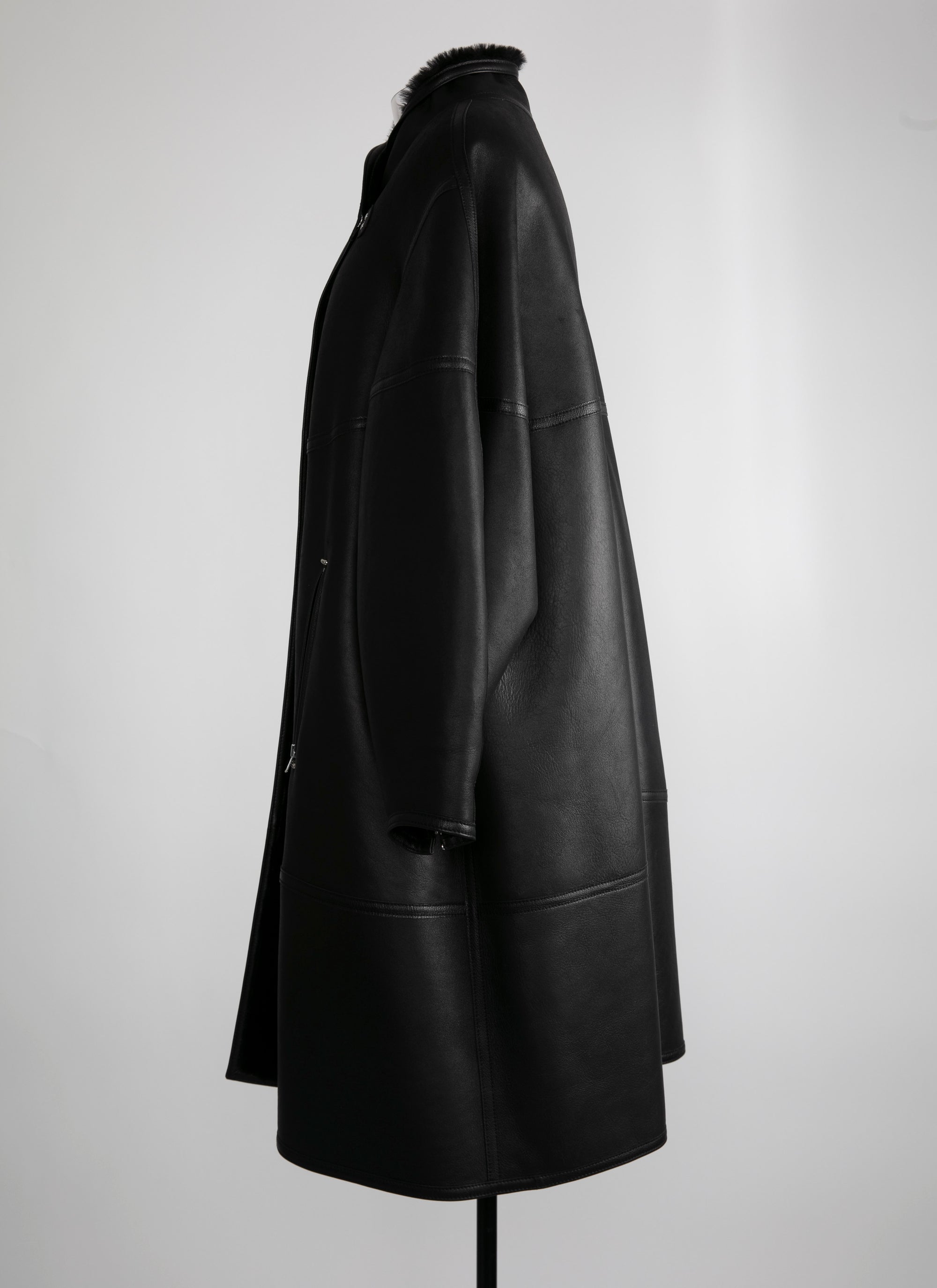 Manteau édition en laine - Noir