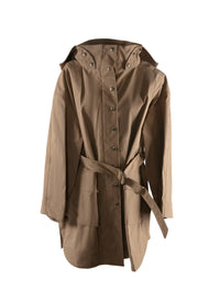 Manteau léger court ceinturé - Beige