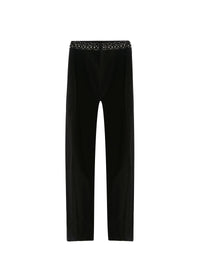 Pantalon taille basse - Noir