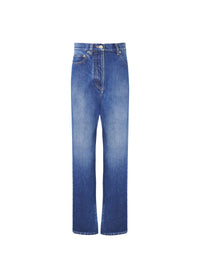 Jean taille haute - Bleu Jeans