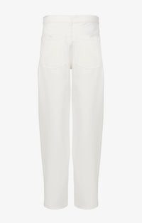 Jean à taille haute - Blanc