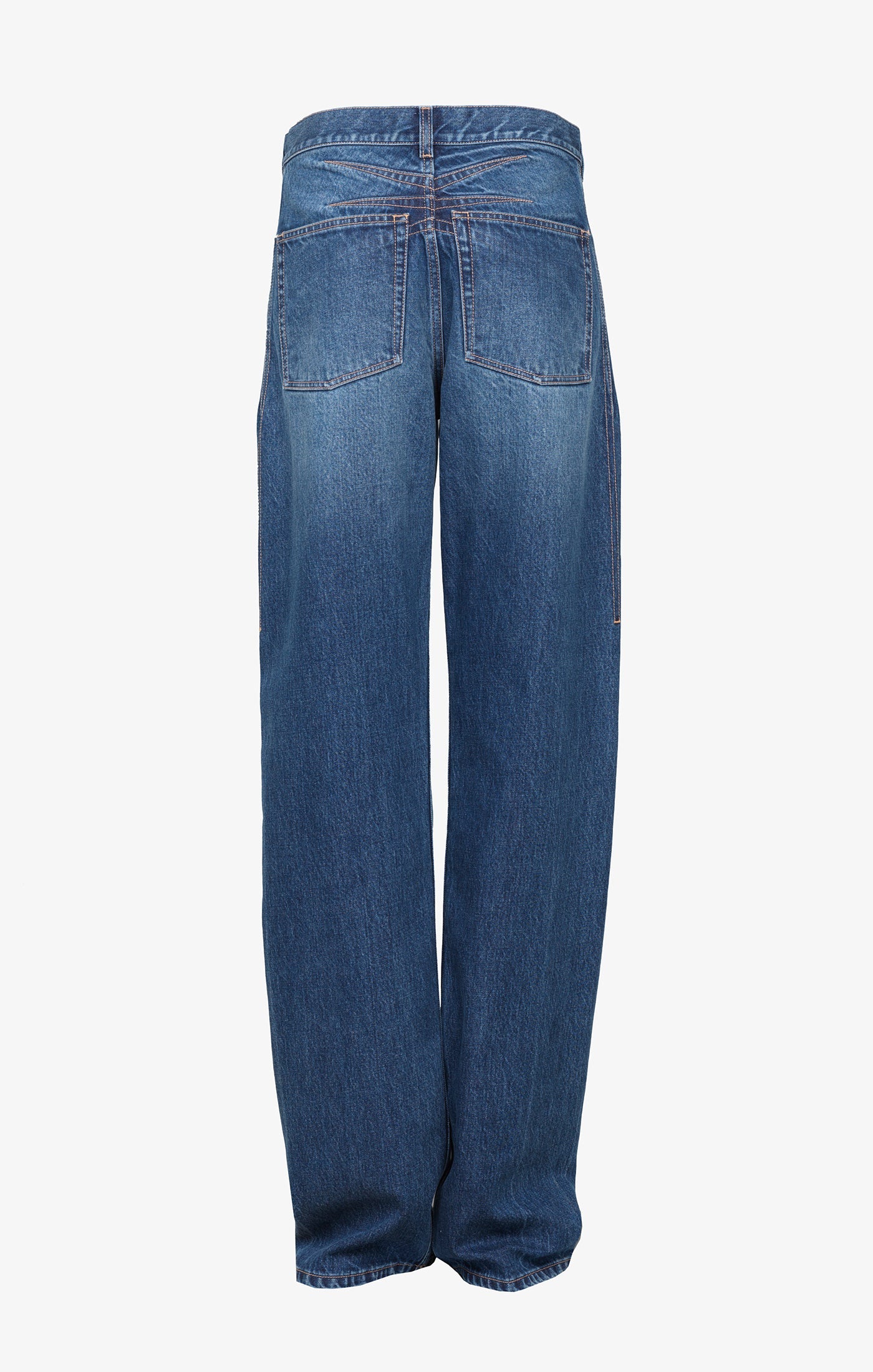 Low rise jeans - Blue Jeans