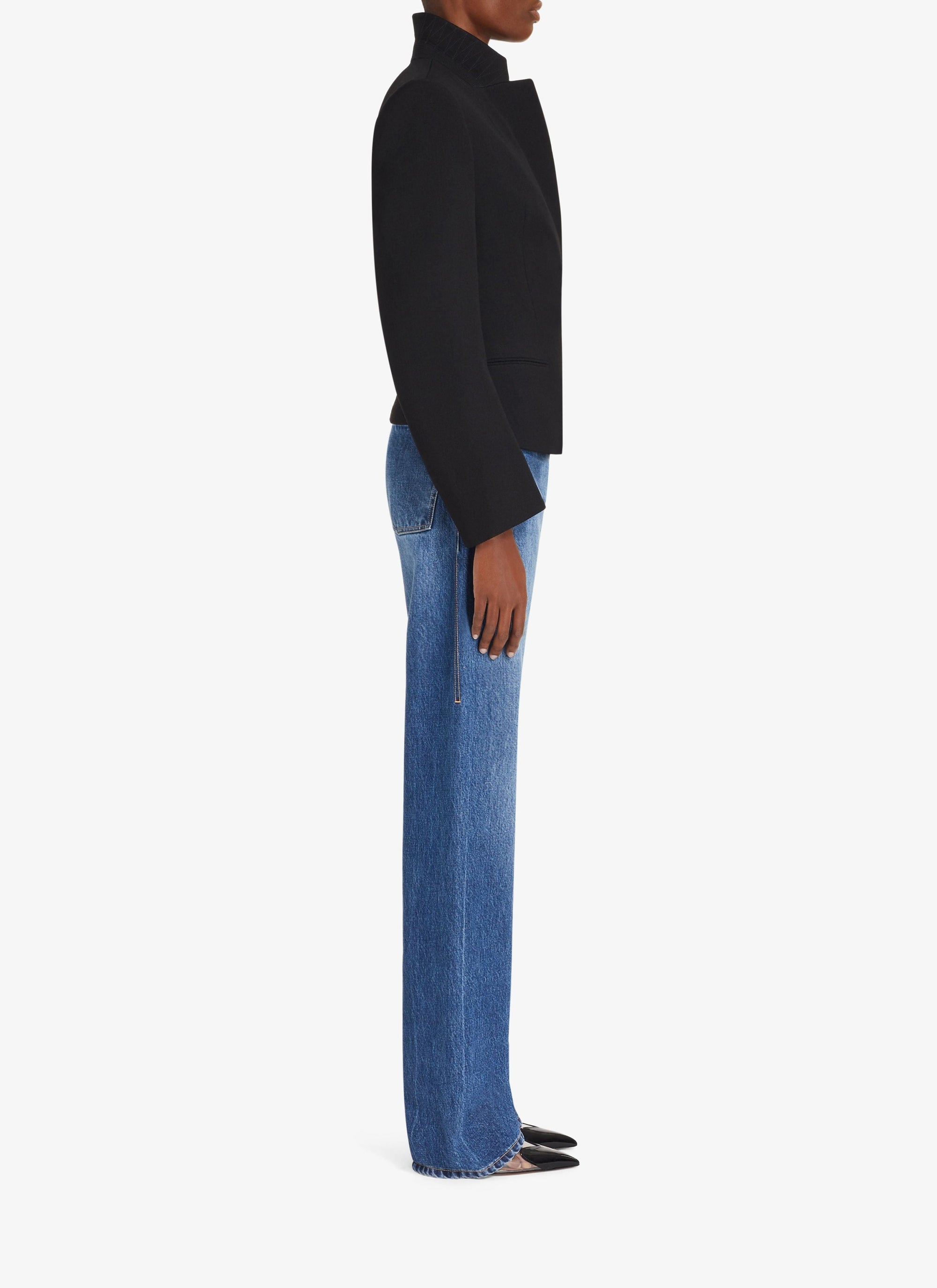 Low rise jeans - Blue Jeans