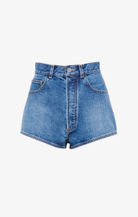 Short court en denim - Bleu Jeans