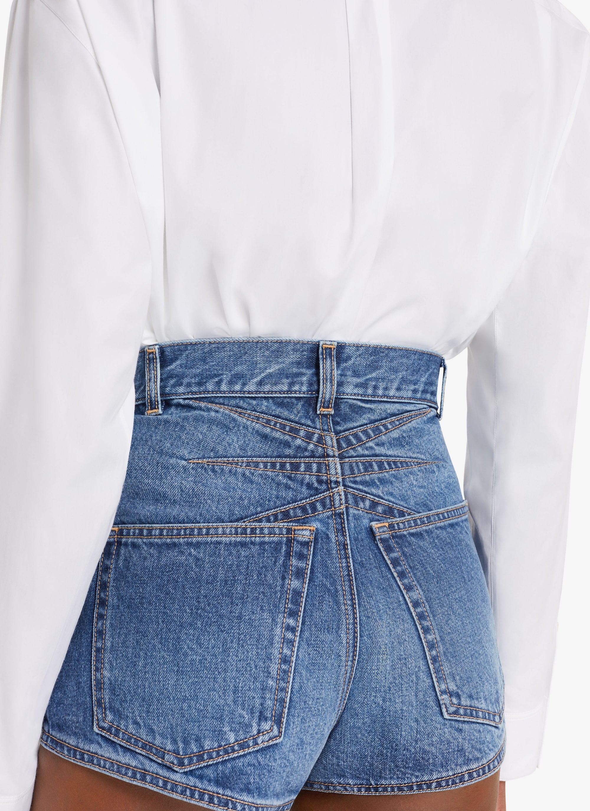 Short court en denim - Bleu Jeans