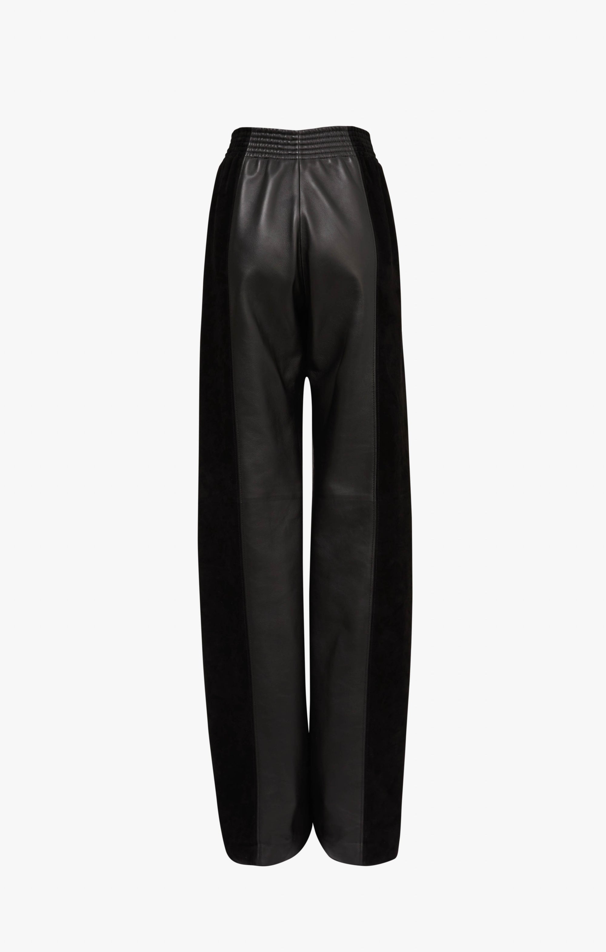 Pantalon élastique en daim- Noir Alaïa