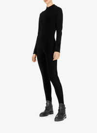 Zip-off jumpsuit - Black intense