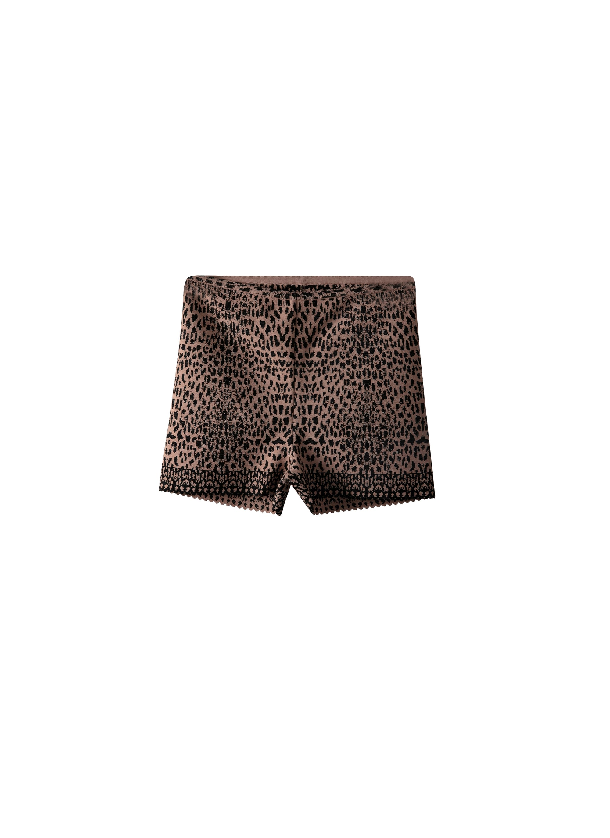 Short imprimé animalier - Chair & Noir