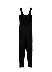 Sleeveless jumpsuit - Black