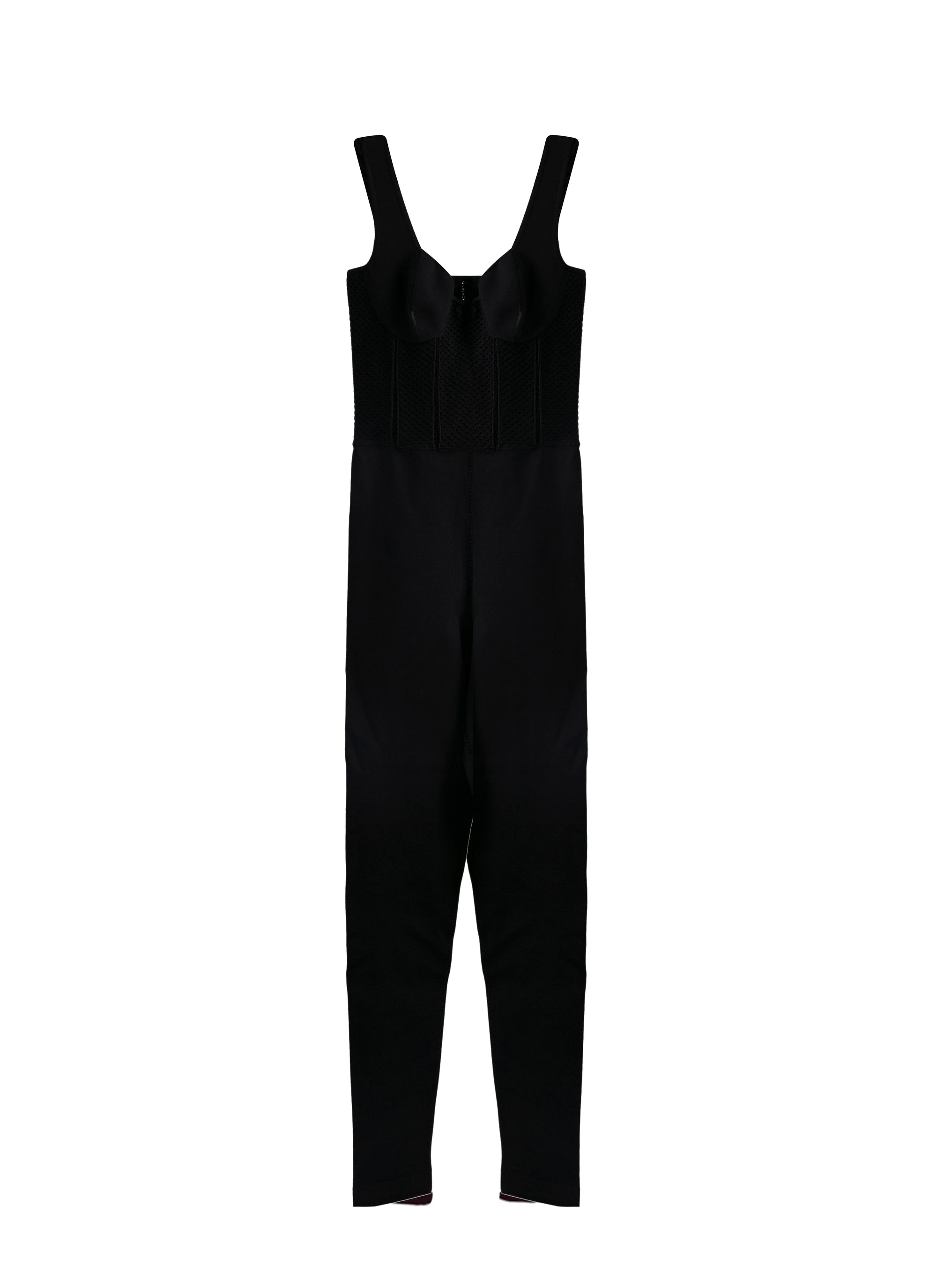 Sleeveless jumpsuit - Black