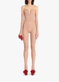 Bustier jumpsuit Vienna - Black Alaïa