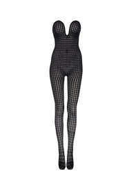 Bustier jumpsuit Vienna - Black Alaïa