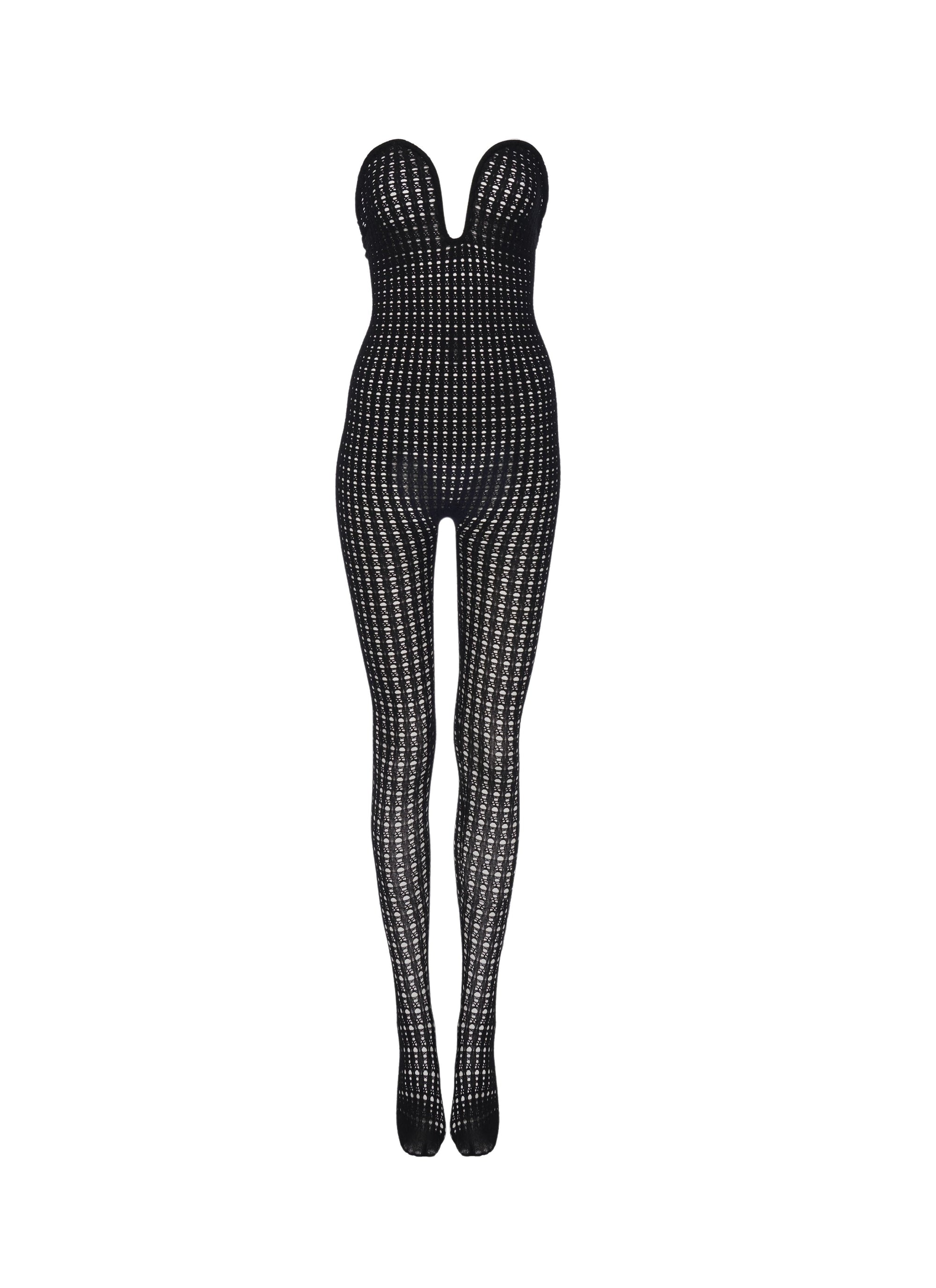 Bustier jumpsuit Vienna - Black Alaïa