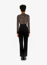 Ingenue wool trousers - Black intense