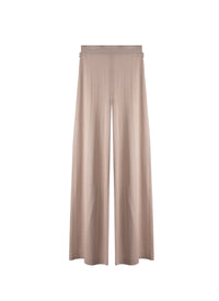 Pantalon droit en cachemire - Sable