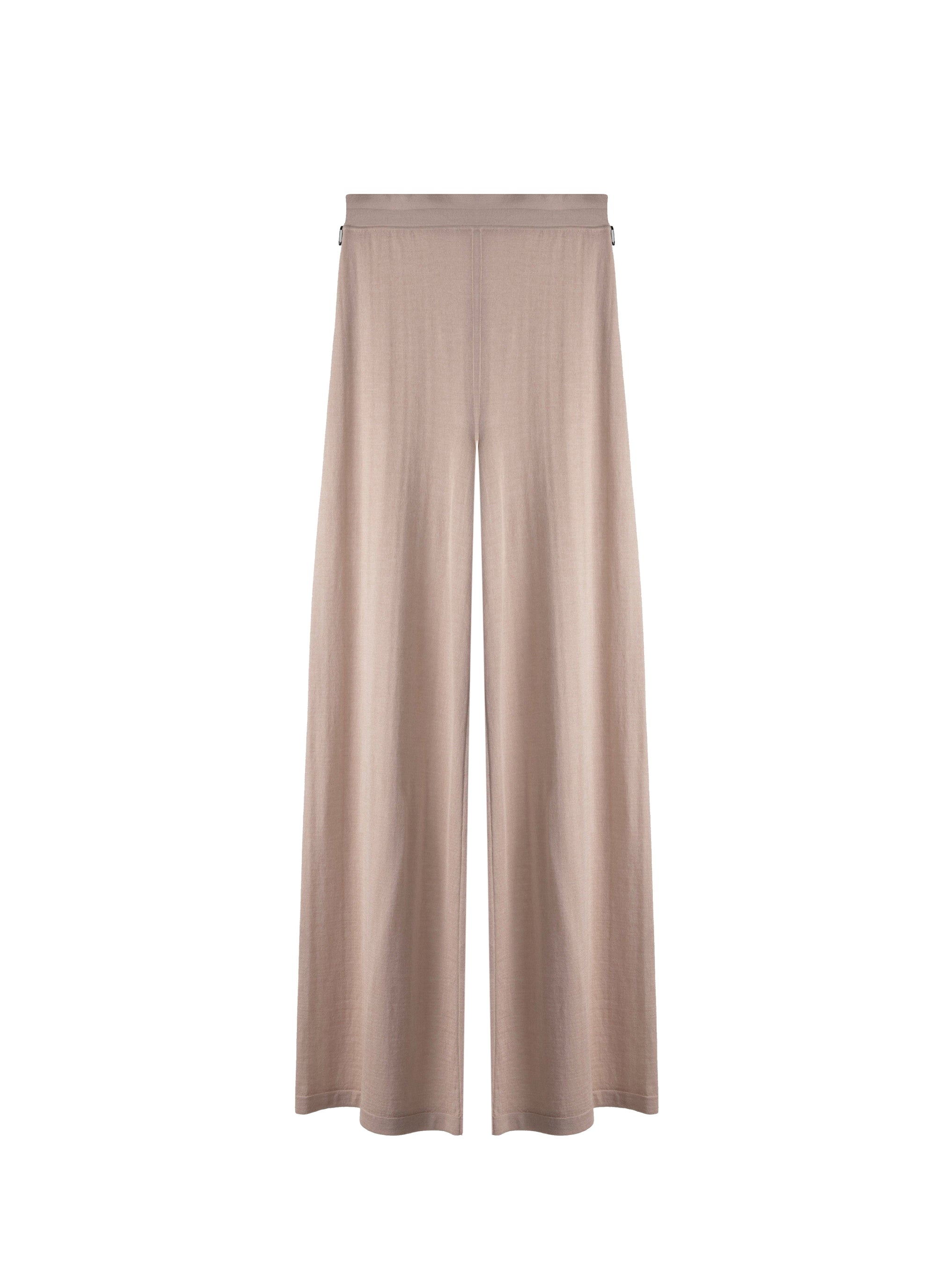 Pantalon droit en cachemire - Sable