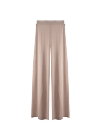 Pantalon droit en cachemire - Sable