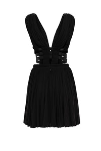Robe sans manches courte - Noir