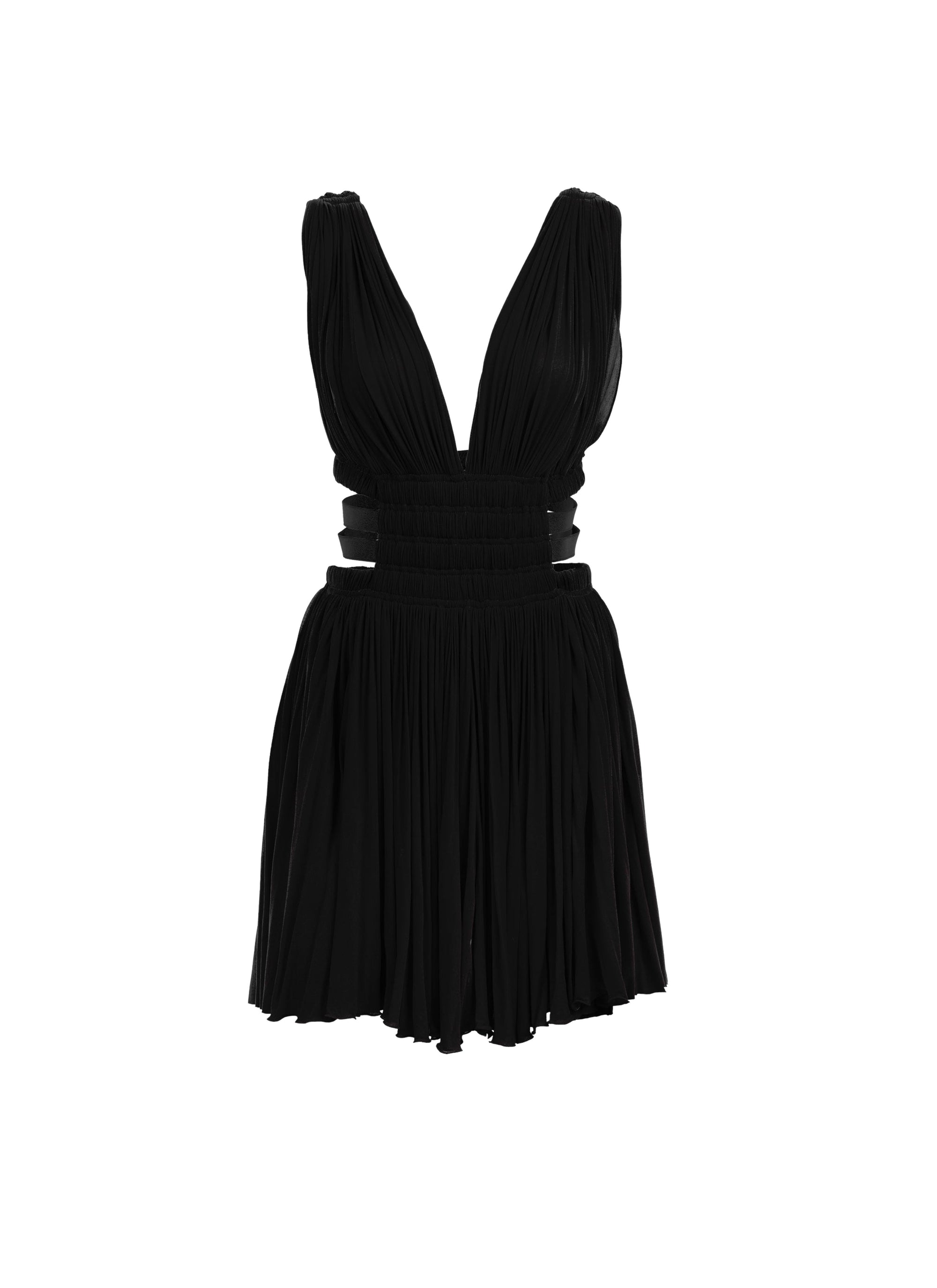 Robe sans manches courte - Noir