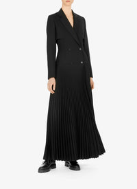 Robe trompe l'oeil costume - Noir